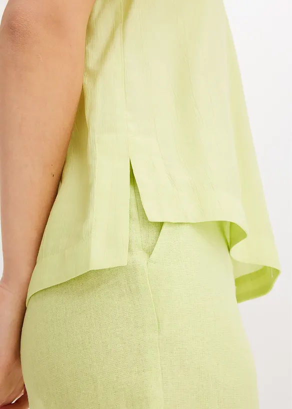 Blouse à effet froissé texturé, bonprix