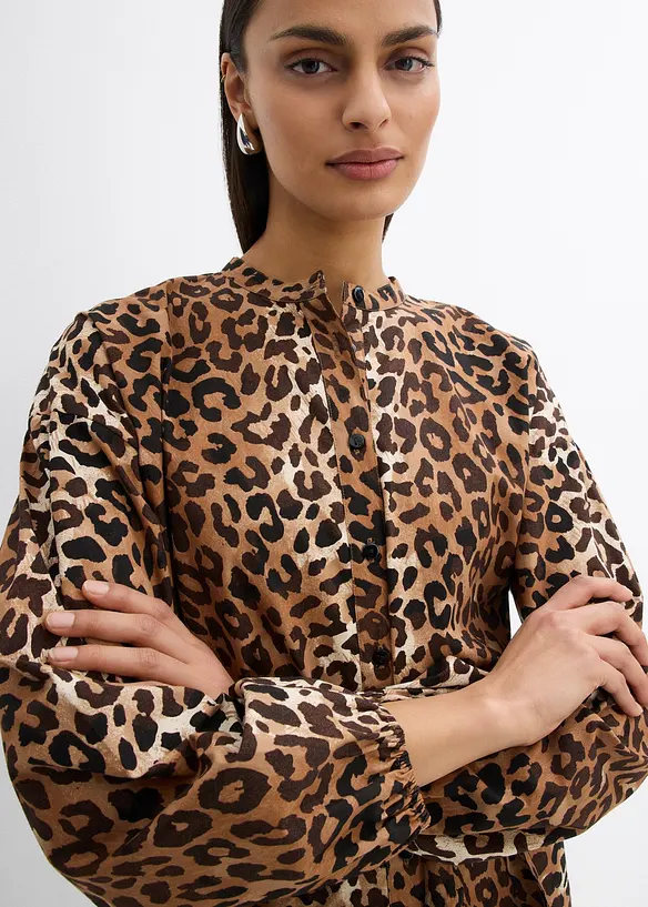 Robe-chemise 100% coton, bonprix