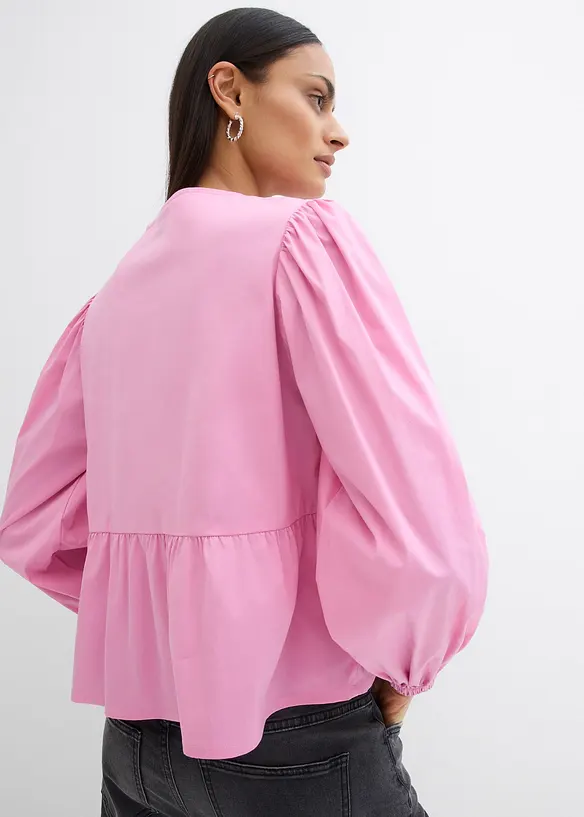 Blouse ornée de nœuds, bonprix