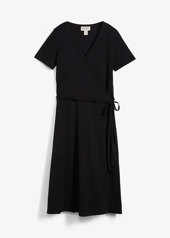Robe en jersey, style portefeuille, bonprix