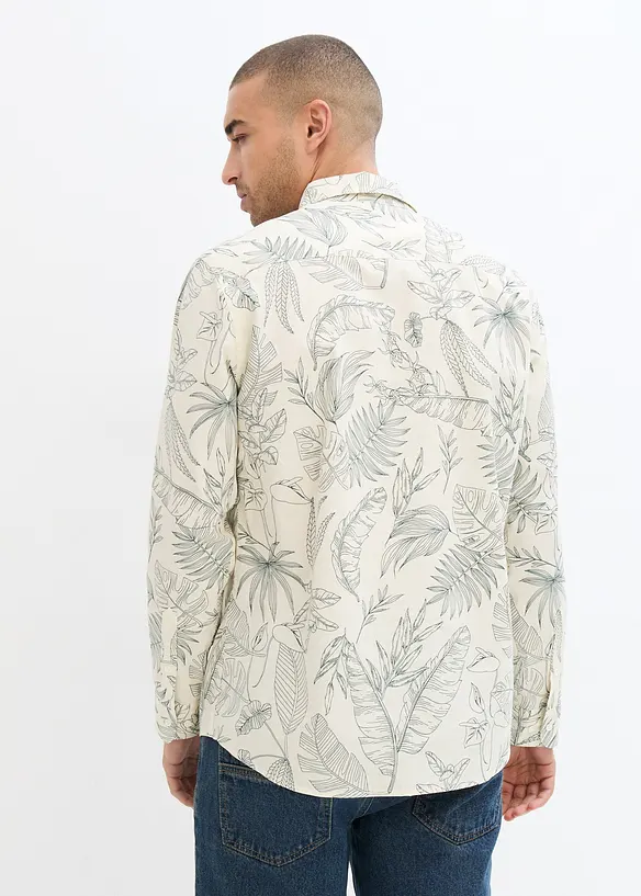 Chemise manches longues en coton, bonprix