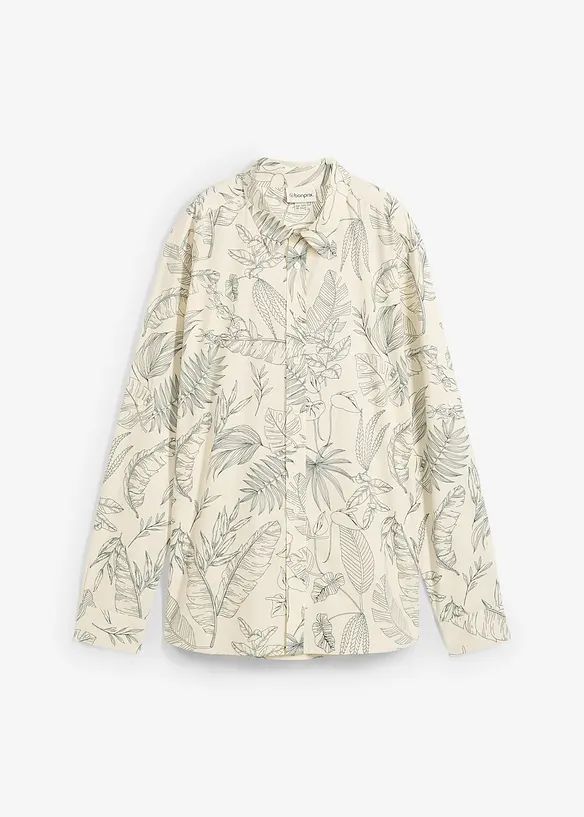 Chemise manches longues en coton, bonprix