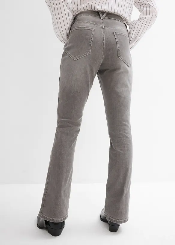 Jean bootcut, taille haute, bonprix