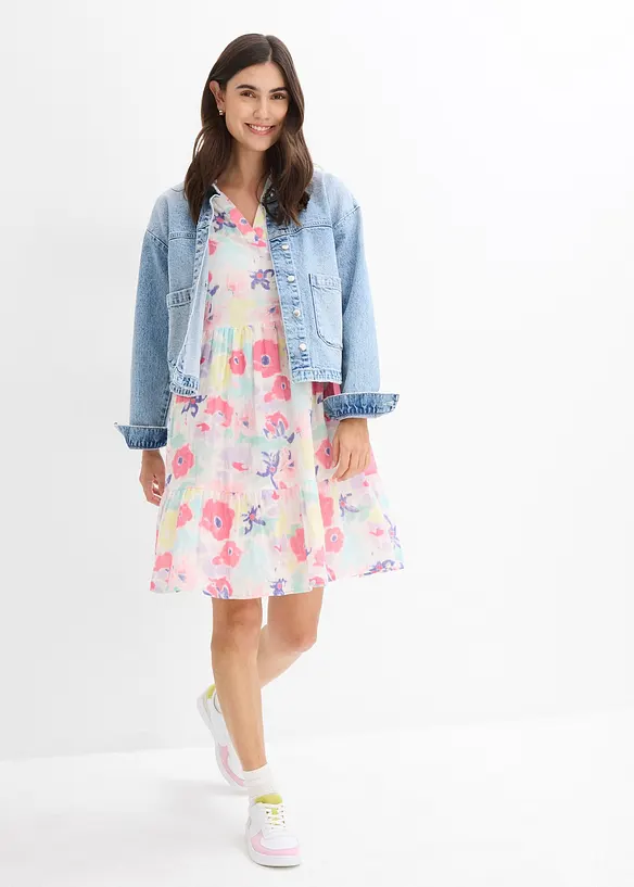 Robe en gaze de coton, bonprix