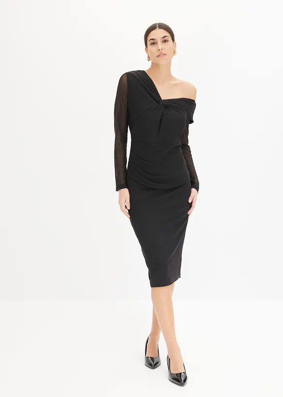 Robe midi près du corps, bonprix