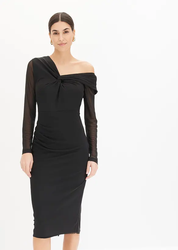 Robe midi près du corps, bonprix