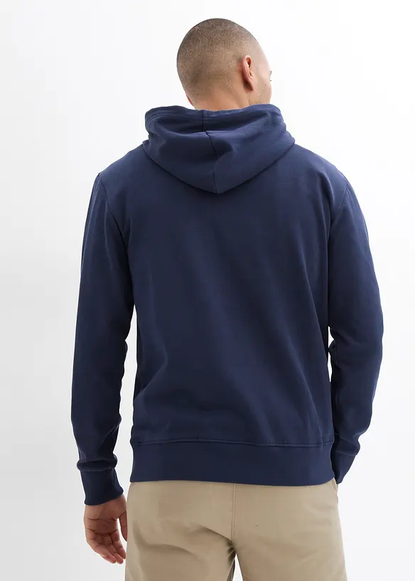 Sweat à capuche 100% coton, bonprix
