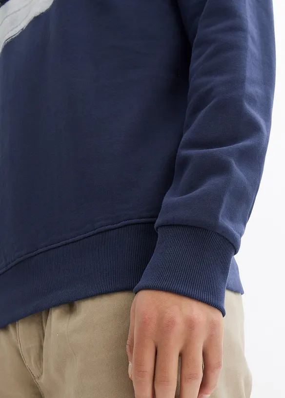 Sweat à capuche 100% coton, bonprix