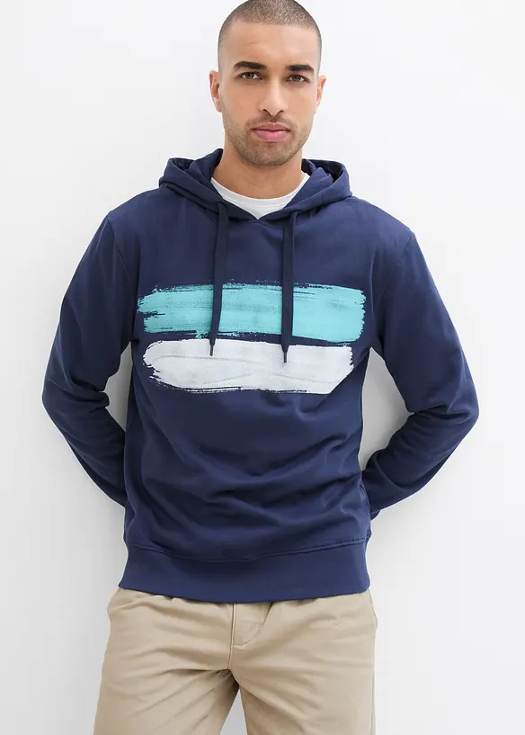Sweat à capuche 100% coton, bonprix
