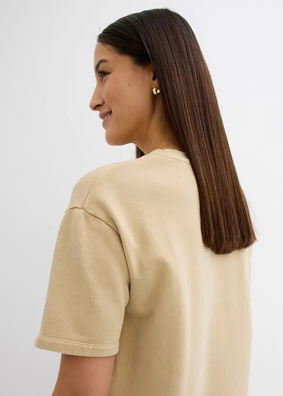 Robe en molleton 100% coton, bonprix