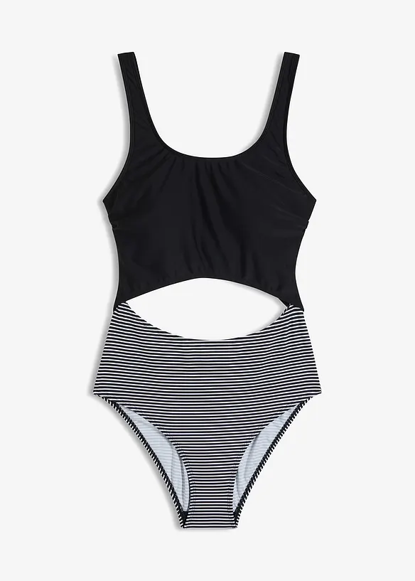 Maillot 1 pièce à découpe, bonprix