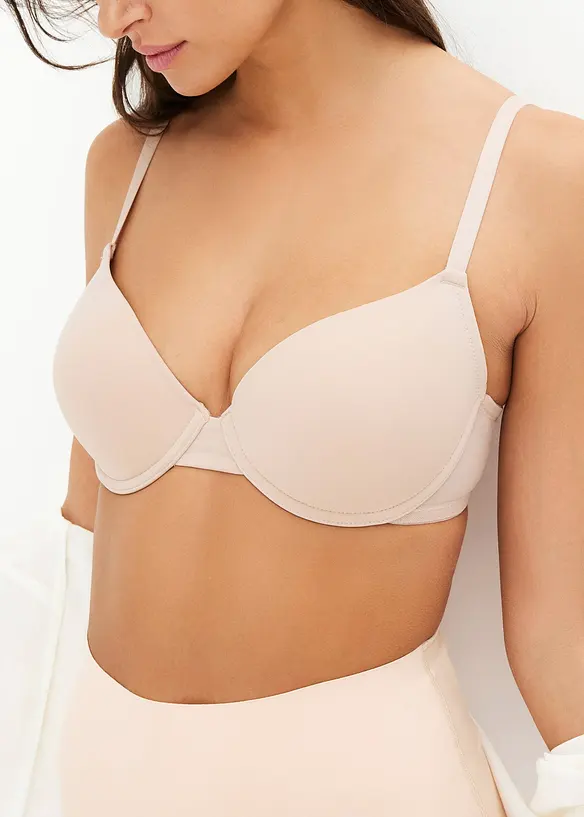 Lot de 2 soutiens-gorge à coques et armatures, bonprix