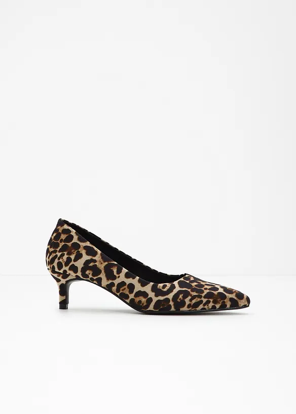 Pumps im Animallook, bonprix
