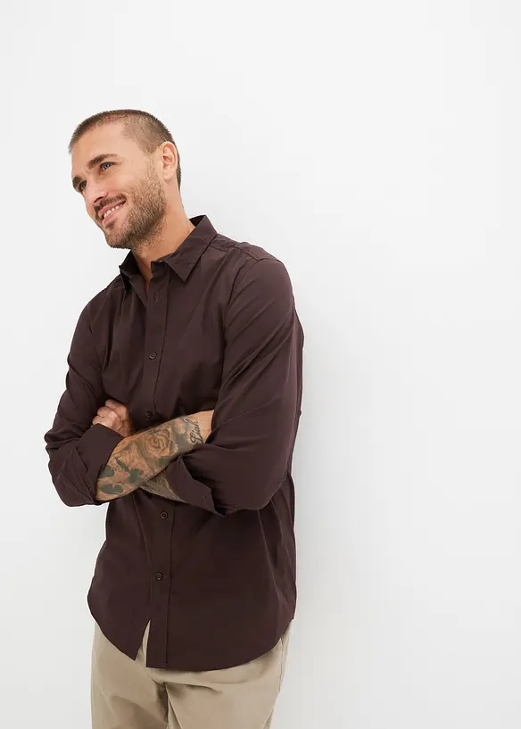 Chemise habillée extensible, Slim, bonprix