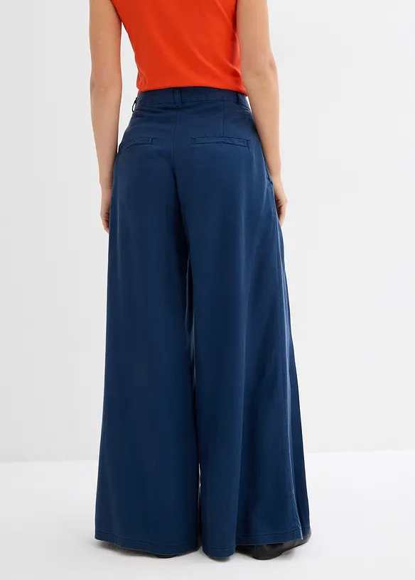 Twillhose aus fließendem Lyocell, bonprix