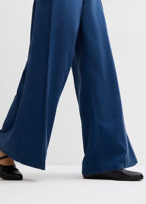 Twillhose aus fließendem Lyocell, bonprix
