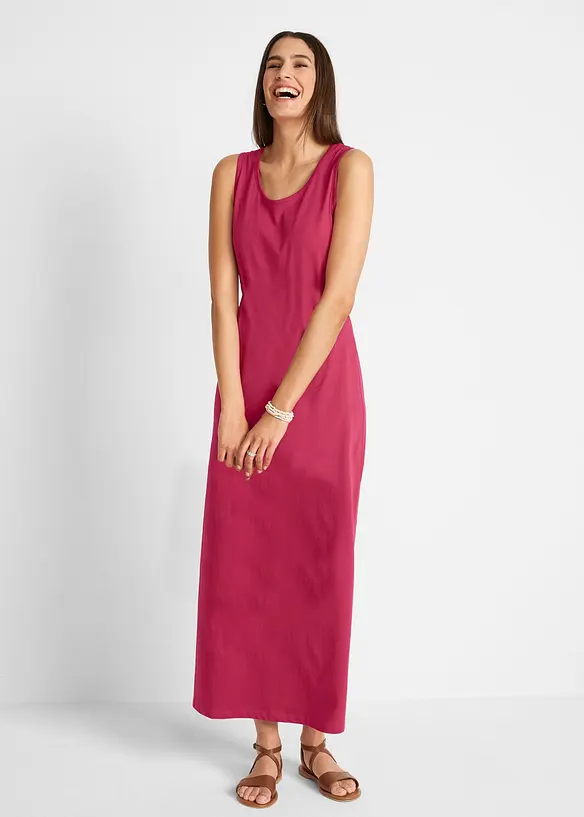 Maxikleid aus reiner Baumwolle (2er Pack), bonprix