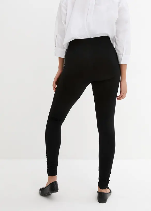 Baumwoll-Leggings mit breitem Bequembund, bonprix