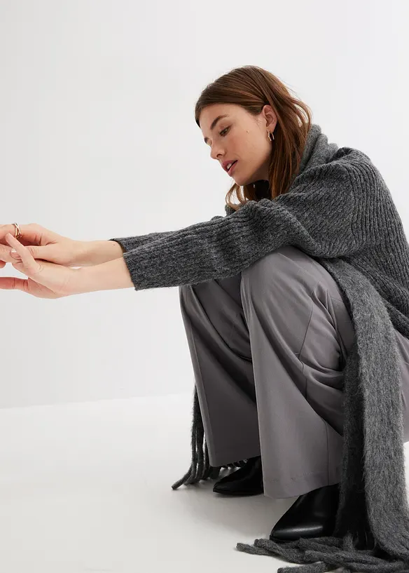 Pull en grosse maille contenant de la laine, bonprix