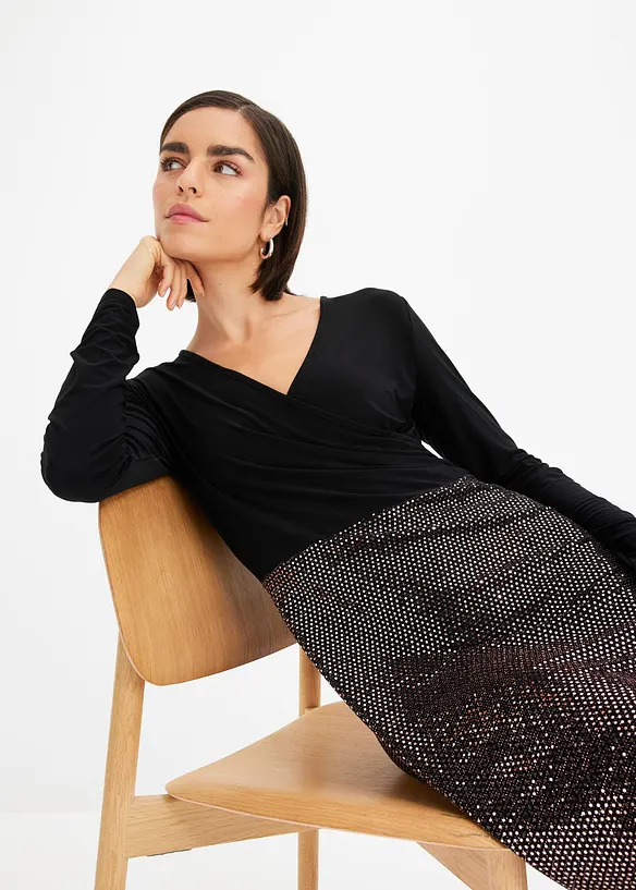 Robe à sequins, bonprix