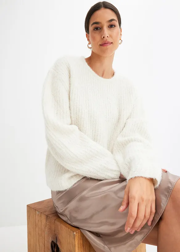 Grobstrick-Pullover, bonprix