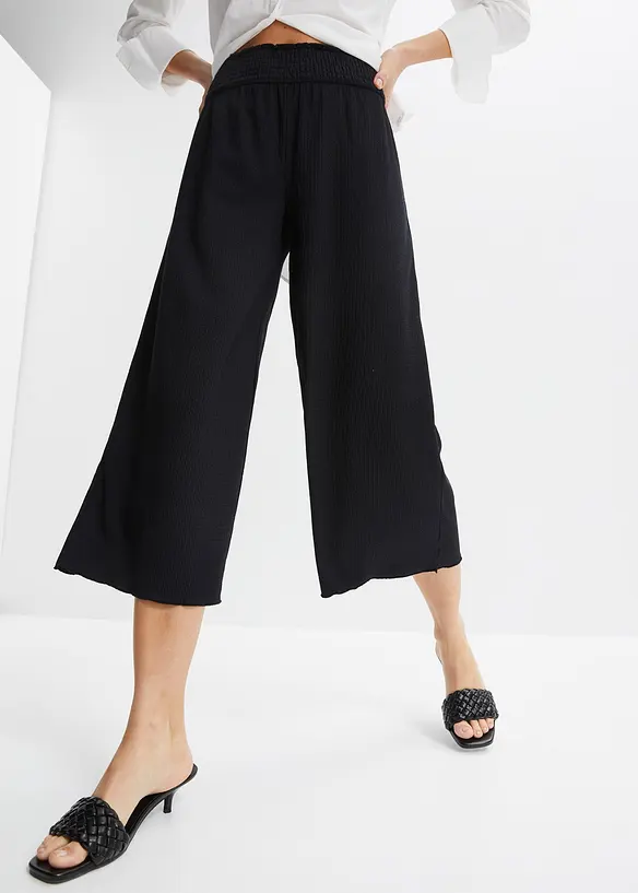 Jupe-culotte avec taille élastiquée, bonprix
