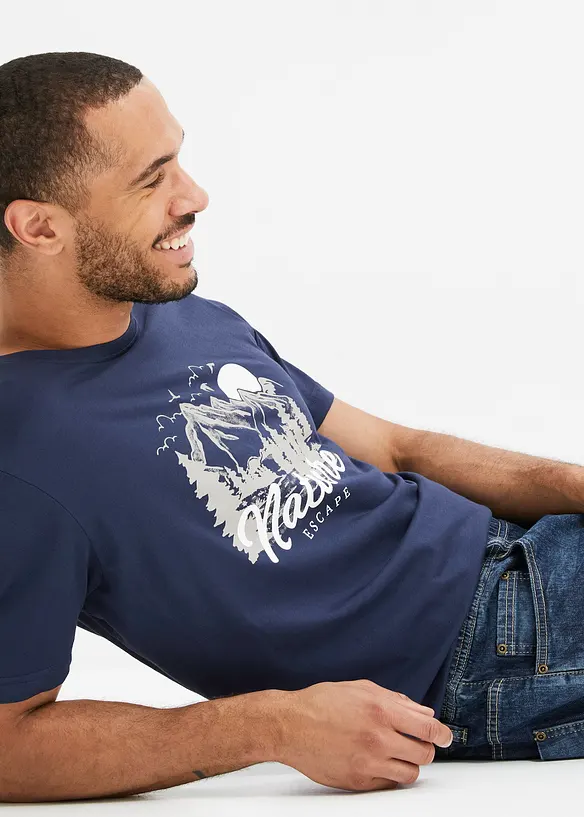 T-Shirt aus reiner Bio-Baumwolle, bonprix