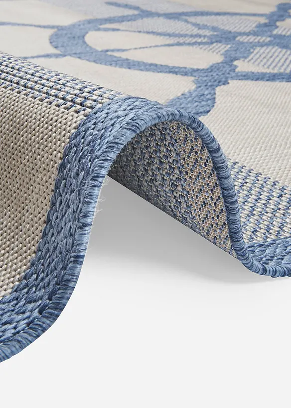 In-und Outdoor Teppich mit Steuerrad Motiv, bonprix