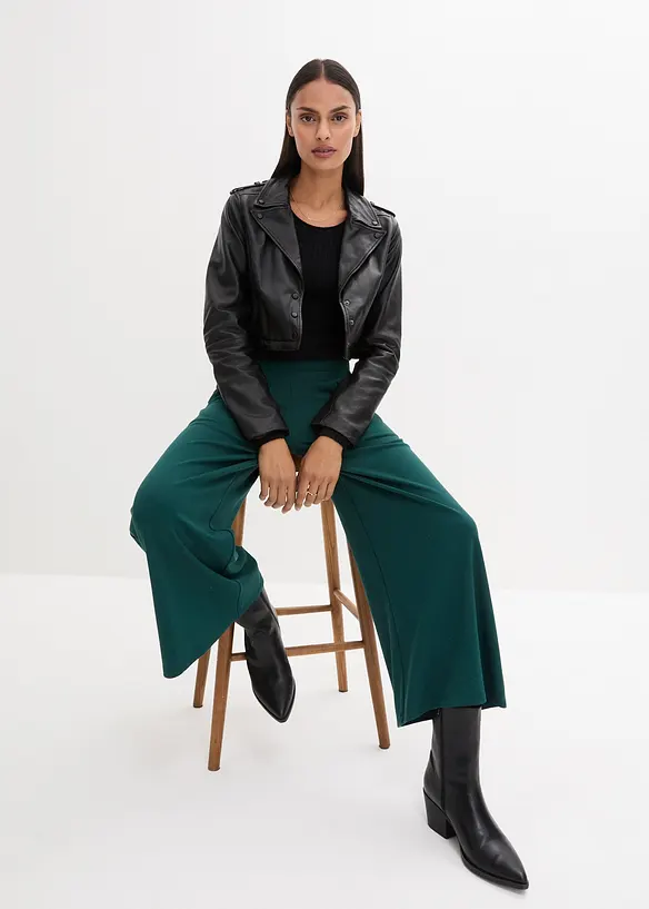 Jupe-culotte en jersey milano, bonprix