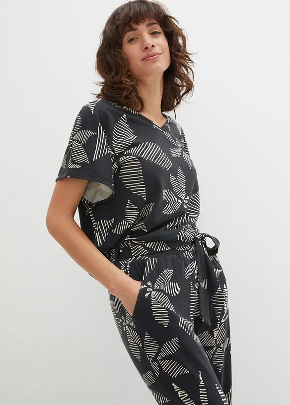 Schlupfhose mit Bindeband, bonprix