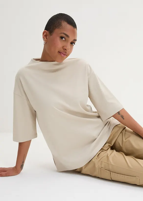 Oversize-Shirt Shirt aus reiner Bio-Baumwolle, bonprix