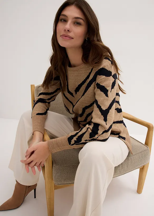 Jacquard Pullover, bonprix