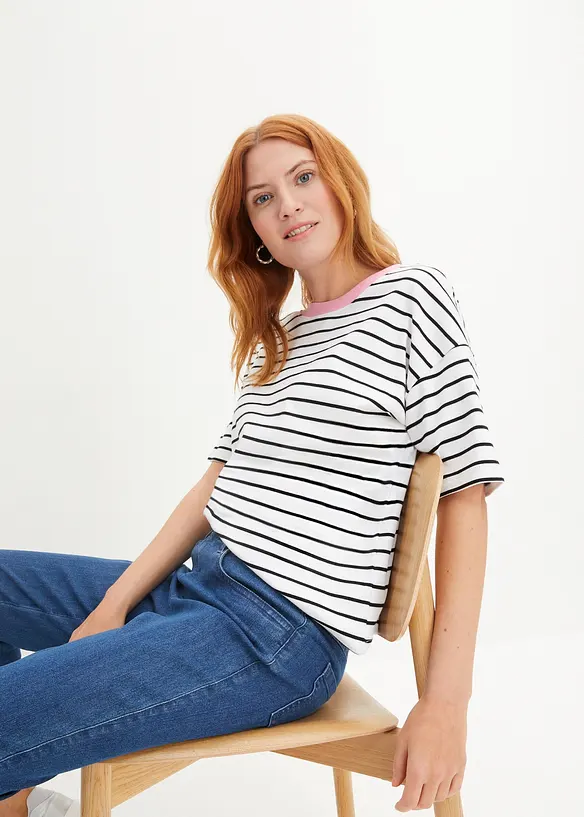 T-Shirt aus reiner Bio-Baumwolle, bonprix
