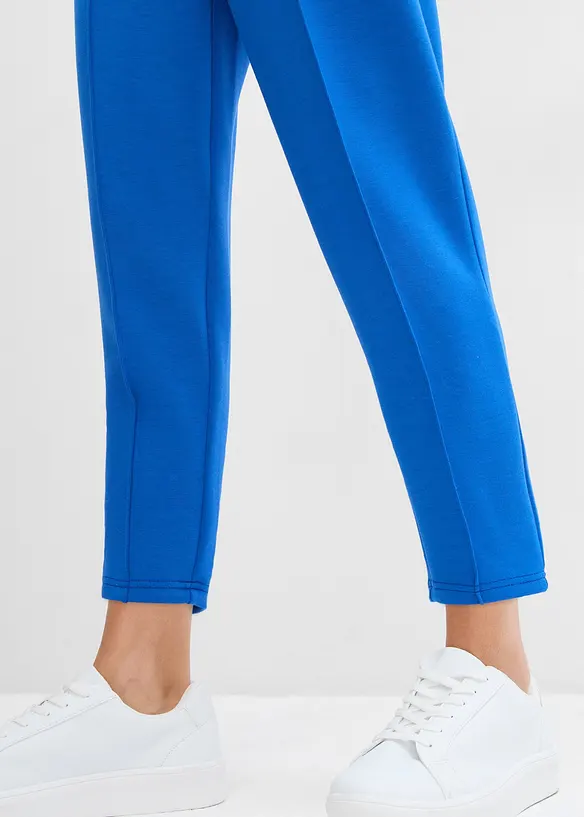 Pantalon de jogging en matière néoprène, taille élastiquée, bonprix