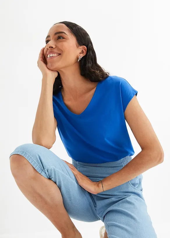 T-Shirt aus reiner Bio-Baumwolle, bonprix