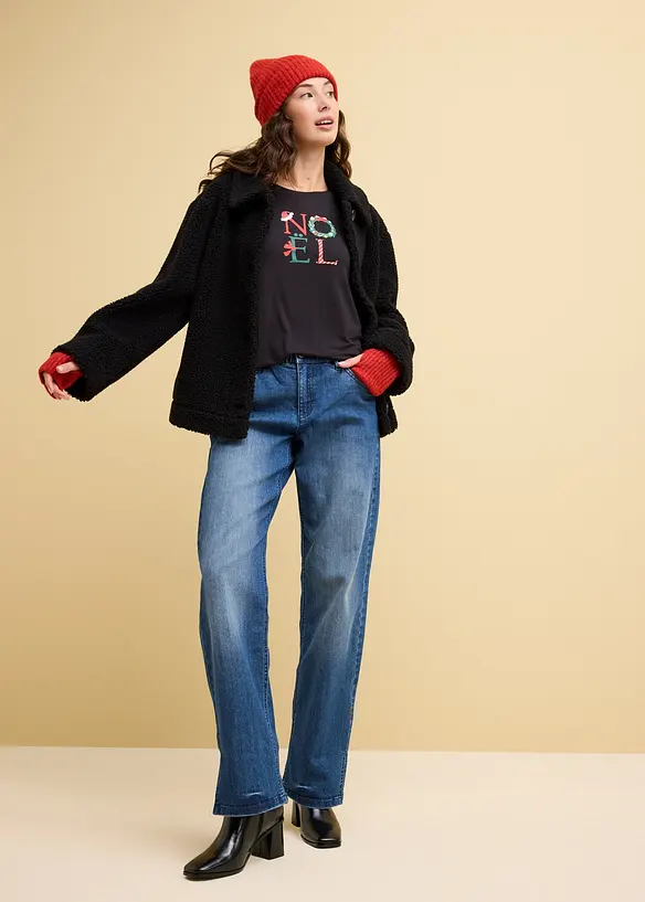 T-shirt de Noël en viscose, bonprix