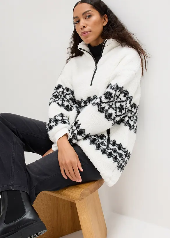 Sweat camionneur en sherpa, bonprix