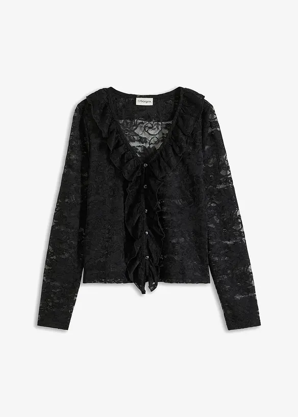 Spitzen-Bluse, bonprix