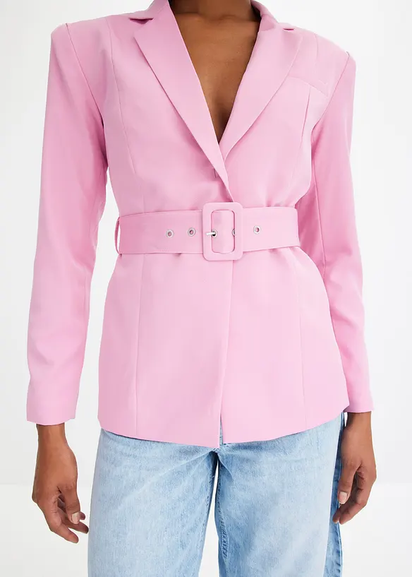 Hourglass-Blazer mit Gürtel, bonprix