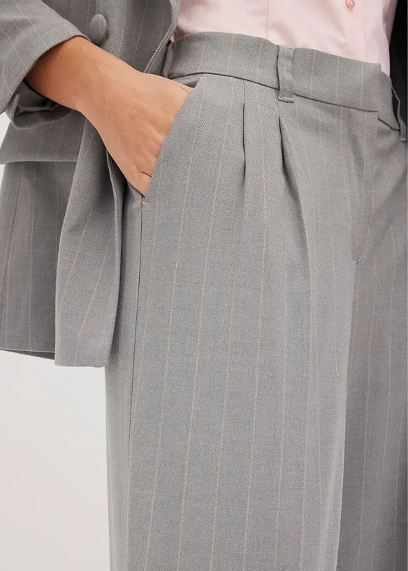 Nadelstreifen Marlenehose, bonprix