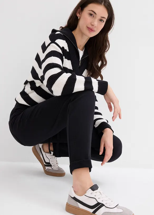 Pantalon de jogging en molleton doux, bonprix