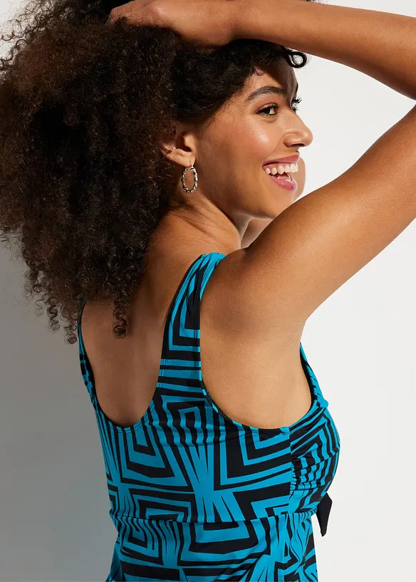 Long-Tankini mit breiten Trägern (2-tlg.Set), bonprix