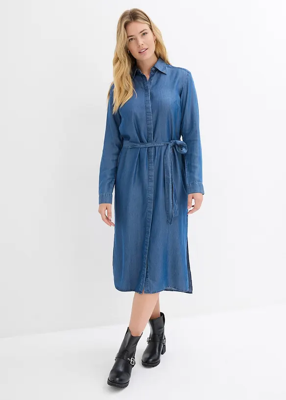 Robe en jean Lyocell, bonprix