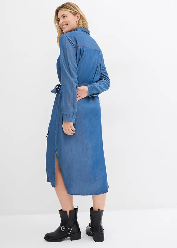 Robe en jean Lyocell, bonprix