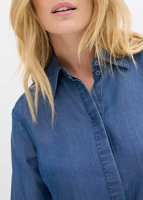 Robe en jean Lyocell, bonprix