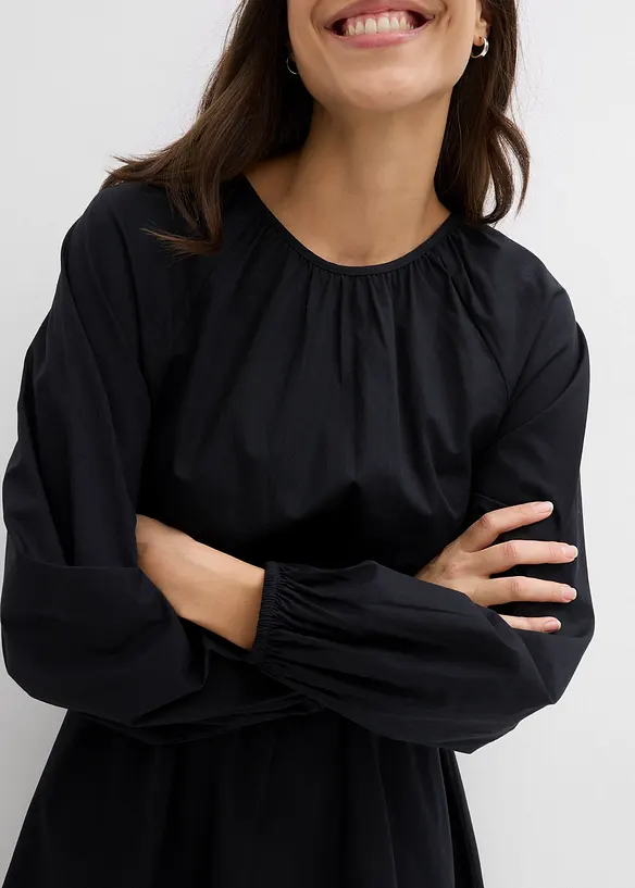 Robe blouse 100% coton, bonprix