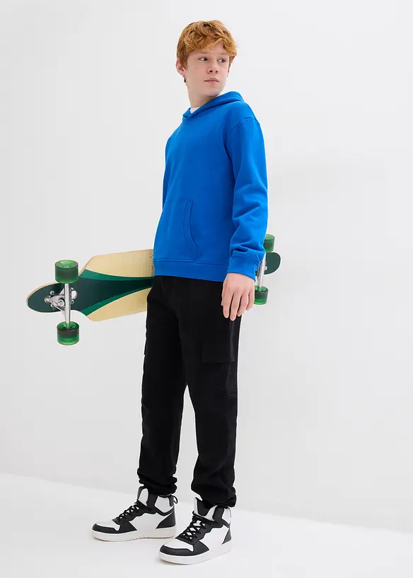 Hoodie aus weichem Baumwoll-Mix, bonprix