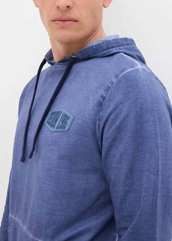 Sweat à capuche en coton, bonprix