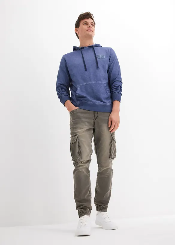 Sweat à capuche en coton, bonprix