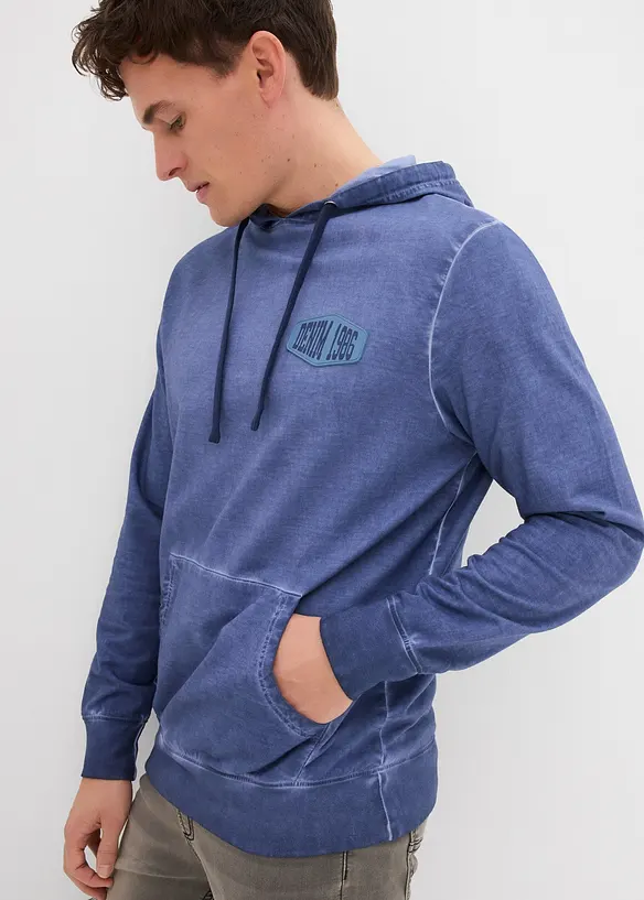 Sweat à capuche en coton, bonprix